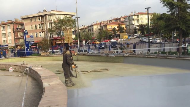 Havuz Yalıtımı Polyurea Uygulaması