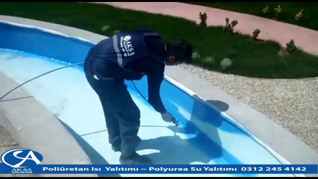 Sprey Polyurea Son Kat Boya Uygulaması